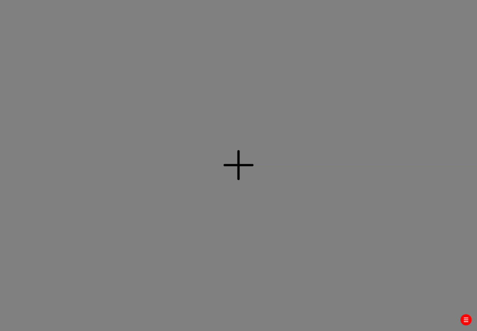 Animated gif of an attentional blink task